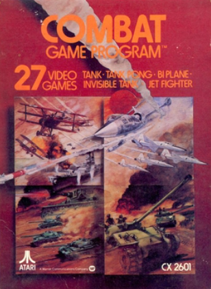 Pochette Combat version Atari 2600