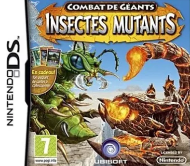 Pochette Combat de Géants : Insectes mutants version DS