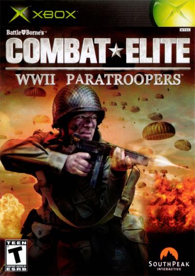 Pochette Combat Elite : WWII Paratroopers version Xbox