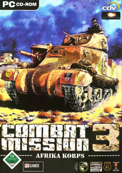 Pochette Combat Mission 3 : Afrika Korps version PC Windows