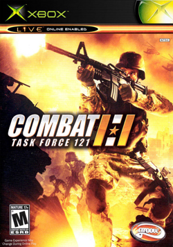Pochette Combat : Task Force 121 version Xbox