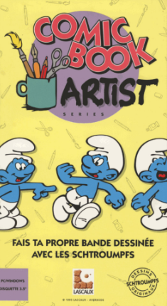 Pochette Comic Book Artist - Fais ta propre Bande Dessinée avec Les Schtroumpfs version PC Windows