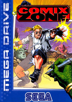 Pochette Comix Zone version Megadrive