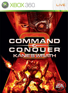 Pochette Command & Conquer 3 : La fureur de Kane version Xbox 360