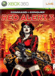 Pochette Command & Conquer : Alerte Rouge 3 version Xbox 360