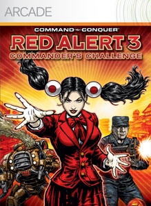 Pochette Command & Conquer : Alerte Rouge 3 - Les Défis de Commandement version Xbox 360