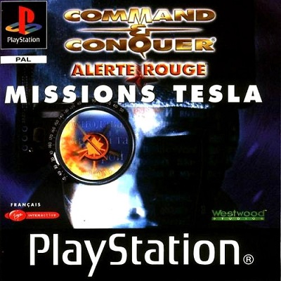 Pochette Command & Conquer : Alerte Rouge Missions Tesla version PlayStation 3