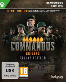 Pochette Commandos : Origins version Xbox Series X/S