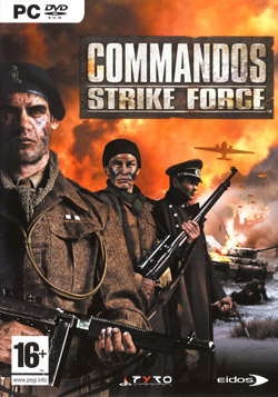 Pochette Commandos Strike Force version PC Windows