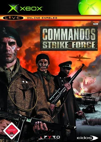 Pochette Commandos Strike Force version Xbox