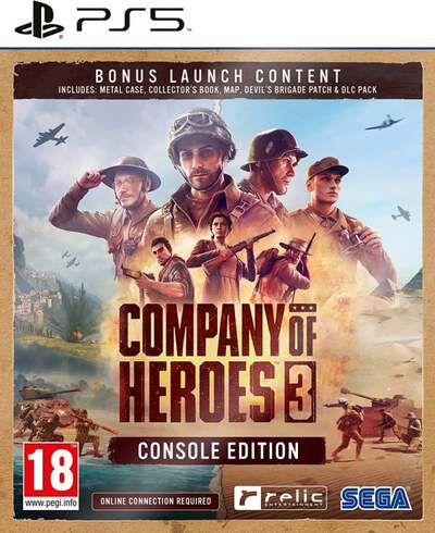Pochette Company of Heroes 3 version PlayStation 5