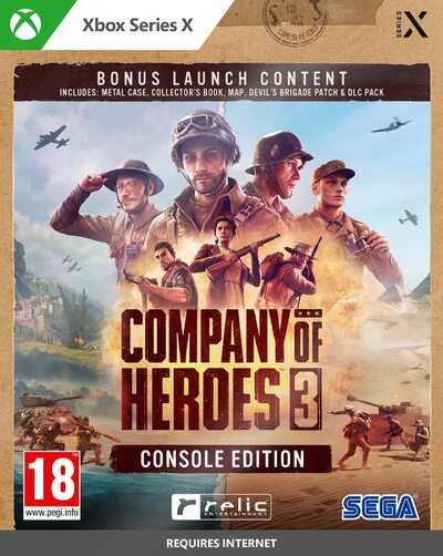 Pochette Company of Heroes 3 version Xbox Series X/S