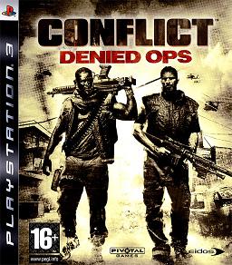 Pochette Conflict : Denied Ops version PlayStation 3