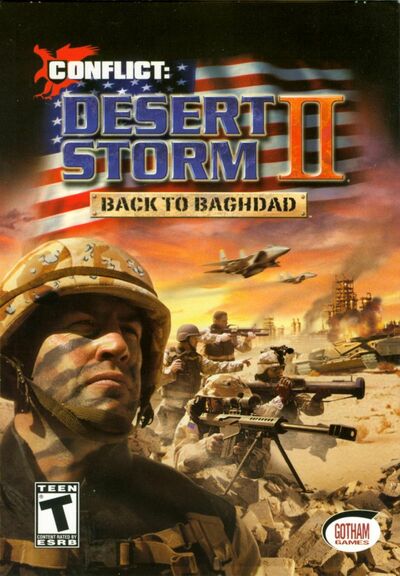 Pochette Conflict : Desert Storm II - Back to Baghdad version PC Windows