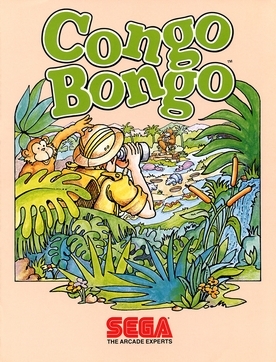 Pochette Congo Bongo version Apple II