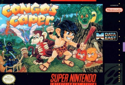 Pochette Congo's Caper version Super Nintendo