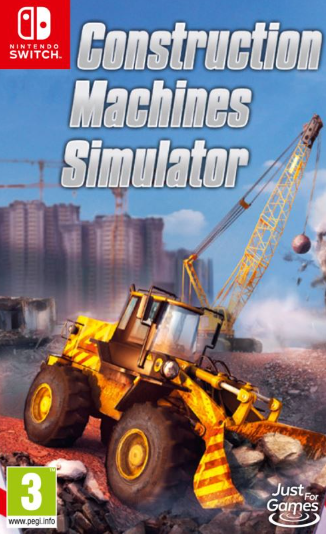 Pochette Construction Machines Simulator version Switch