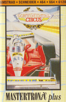 Pochette Continental Circus version Amstrad CPC