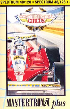Pochette Continental Circus version ZX Spectrum