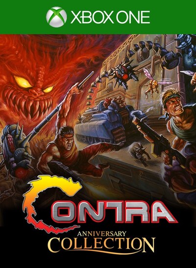 Pochette Contra Anniversary Collection version Xbox One