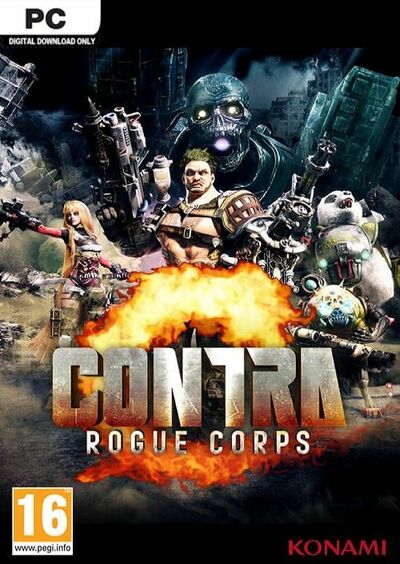 Pochette Contra : Rogue Corps version PC Windows