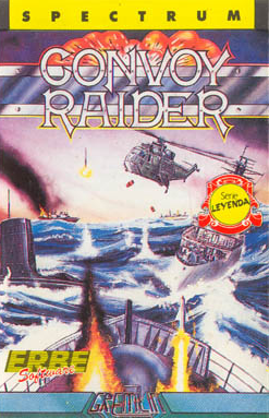 Pochette Convoy Raider version ZX Spectrum