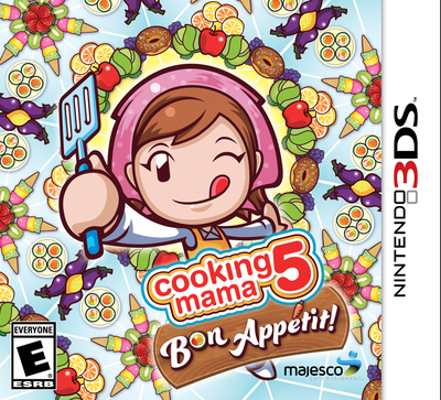 Pochette Cooking Mama 5 : Bon Appétit ! version 3DS