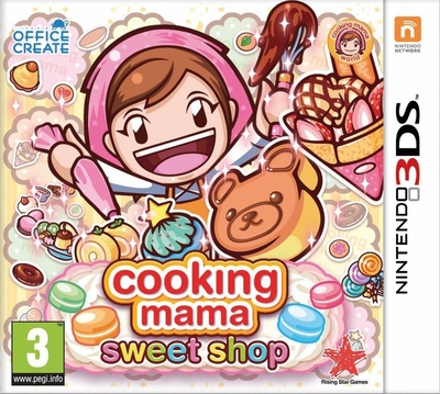 Pochette Cooking Mama : Sweet Shop version 3DS