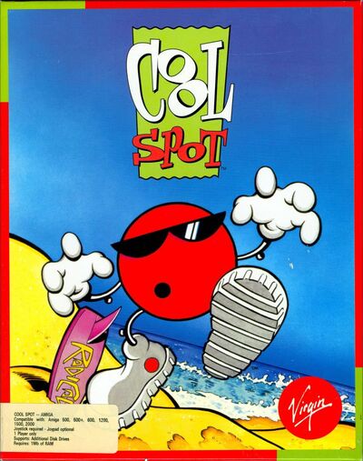 Pochette Cool Spot version Amiga