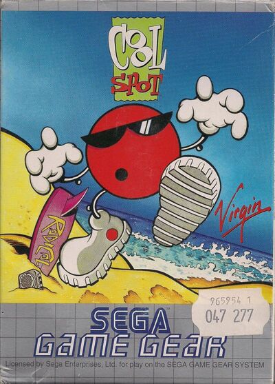Pochette Cool Spot version GameGear