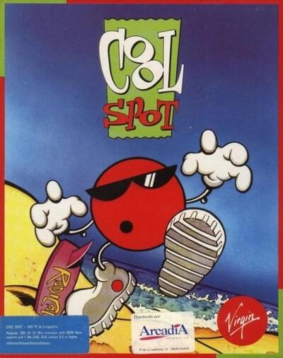 Pochette Cool Spot version PC MS-DOS