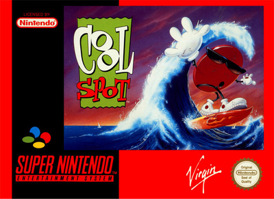 Pochette Cool Spot version Super Nintendo