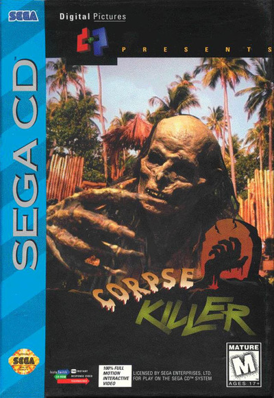 Pochette Corpse Killer version Mega-CD