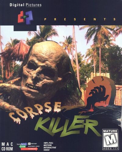 Pochette Corpse Killer version PC Windows