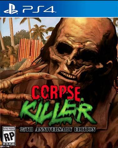Pochette Corpse Killer version PlayStation 4