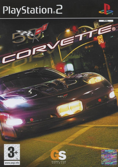 Pochette Corvette version PlayStation 2