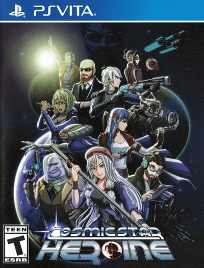 Pochette Cosmic Star Heroine version PSVita