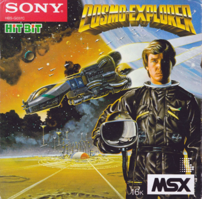 Pochette Cosmo Explorer version MSX