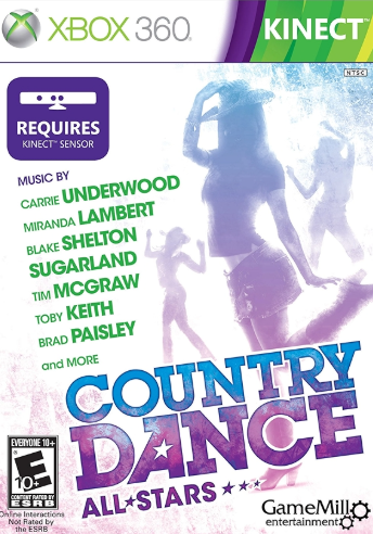 Pochette Country Dance All-Stars version Xbox 360