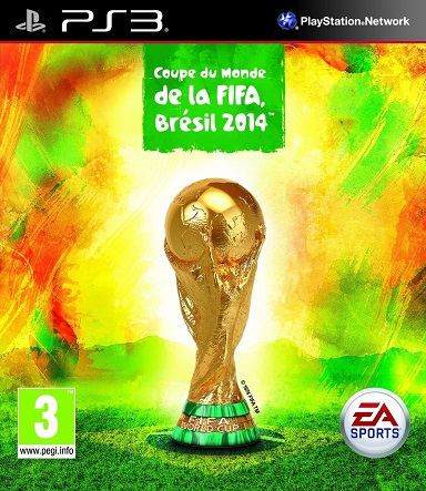 Pochette Coupe du Monde de la FIFA : Brésil 2014 version PlayStation 3