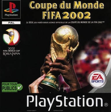 Pochette Coupe du Monde FIFA 2002 version PlayStation