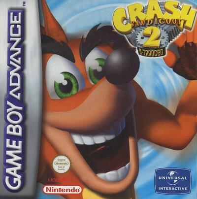 Pochette Crash Bandicoot 2 : N-Tranced version GameBoy Advance