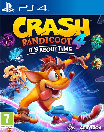 Pochette Crash Bandicoot 4 : It's About Time version PlayStation 4