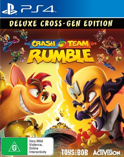 Pochette Crash Team Rumble version PlayStation 4