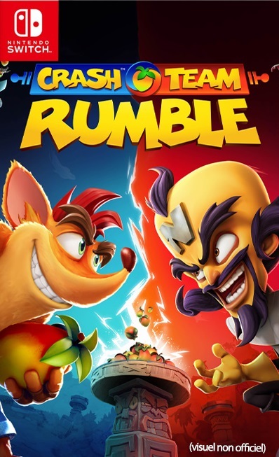 Pochette Crash Team Rumble version Switch