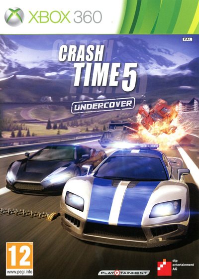 Pochette Crash Time 5 : Undercover version Xbox 360