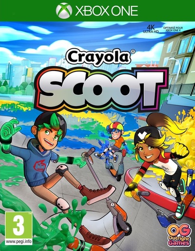Pochette Crayola Scoot version Xbox One