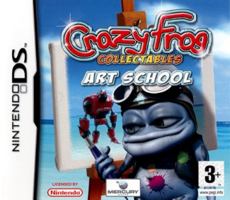 Pochette Crazy Frog : Collectables Art School version DS