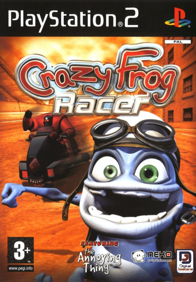 Pochette Crazy Frog Racer version PlayStation 2