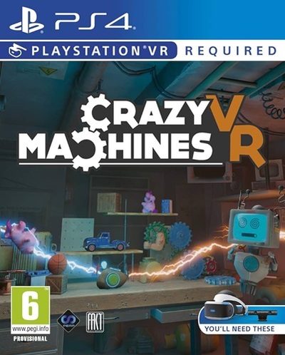 Pochette Crazy Machines VR version PlayStation 4